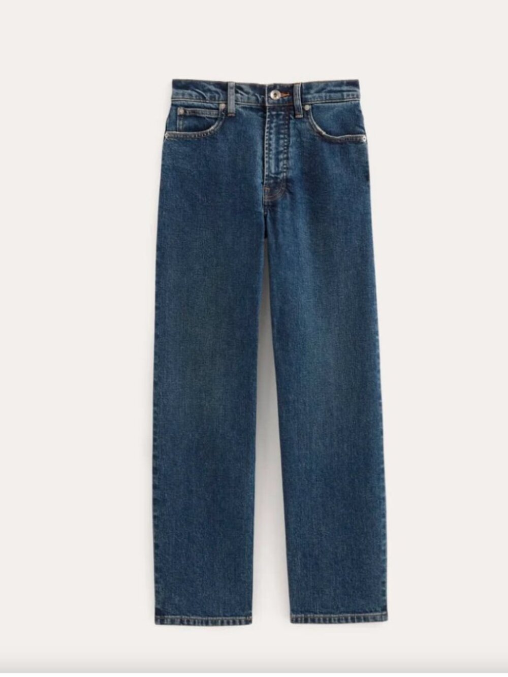 Everlane The Way-High Wide-Leg Jean in Dark Indigo - Size 26 29.5 Inseam